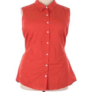 Tommy Hilfiger Sleeveless Button-Down Shirt 2X